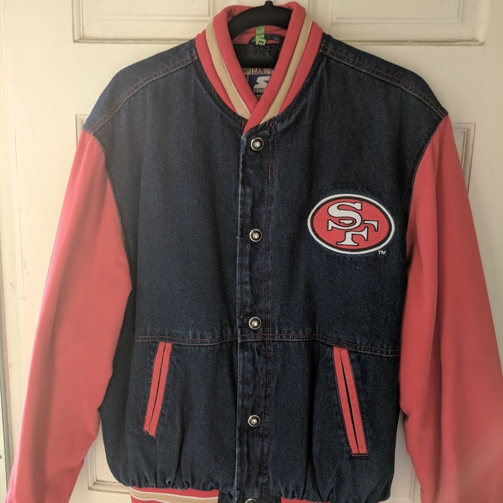 San Francisco FORTY NINERS STARTER JACKET S PATCH